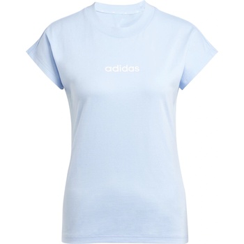 Image 1 of adidas Дамска тениска Adidas Essentials Linear Cotton T-Shirt Womens - Glow Blue