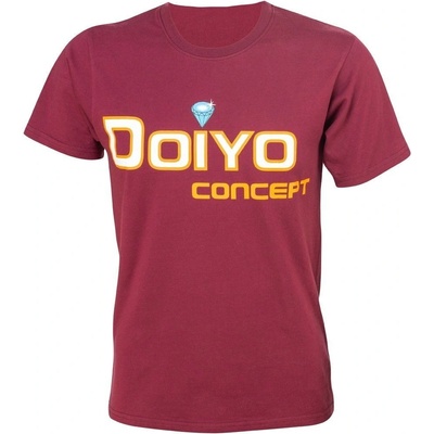 Doiyo Tričko Logo bordó