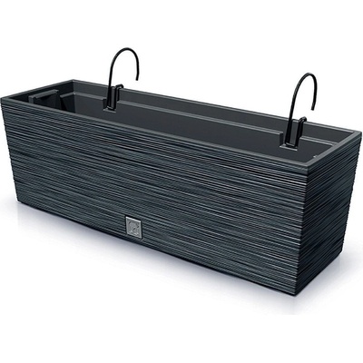 NABBI DFC600W plastový balkónový kvetináč 58 cm antracit