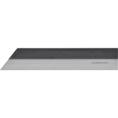 Format 7444520125 Příložné pravítko 125 mm DIN 874/00 INOX