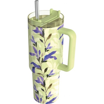 Quokka Stream Nerezový XL termo pohár Matcha 1200 ml