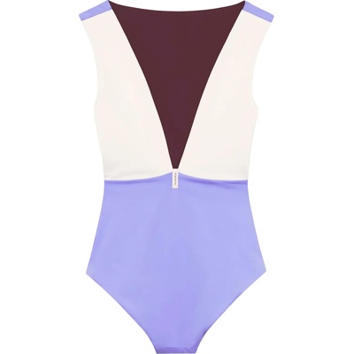MYMARINI Дамски бански костюм MYMARINI Women's Seabody Swimsuit - Chocolate / Lilac (150-5680-0613)