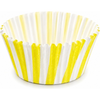 Cake star papírové košíčky na muffiny a cupcakes barevné 50x30 mm 100ks vzor 12