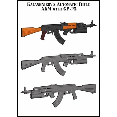 1:35 AKM with GP-25