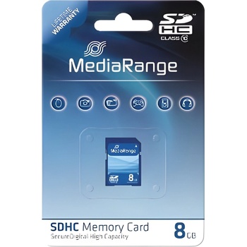 MediaRange SDHC Class 10 8GB MR962