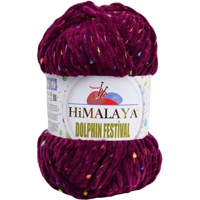 Himalaya příze Dolphin Festival 81139 vínově fialová