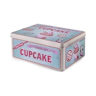 Ibili Designová dóza retro cupcake 22 x 16 cm