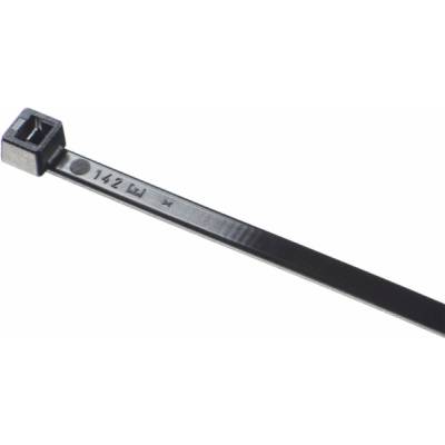 Montážní popruh Elematic, 4,8 x 178 mm, černý