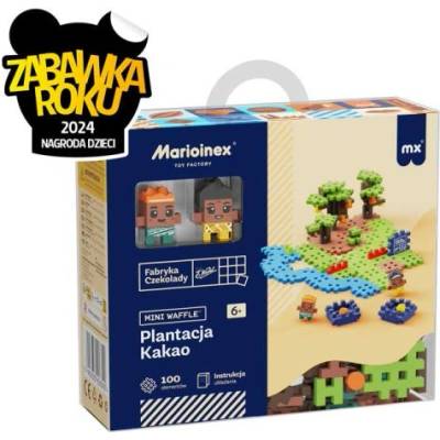 Marioinex Мини вафлен конструктор Marioinex " Какаова плантация" , 100 части