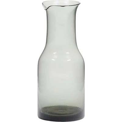 Kave Home Šedá skleněná karafa Thiba 900 ml