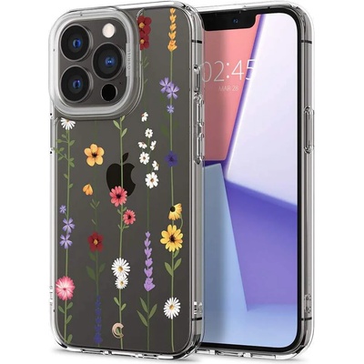 Spigen Cyrill Cecile Case Flower Garden - хибриден кейс с висока степен на защита за iPhone 13 Pro (цветни мотиви)