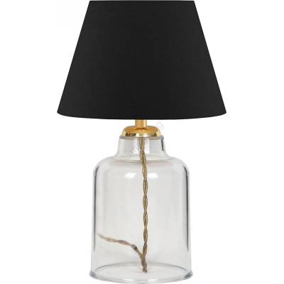 ASIR GROUP Настолна лампа AYD 1xE27/40W/230V черна/прозрачна (AS2913)