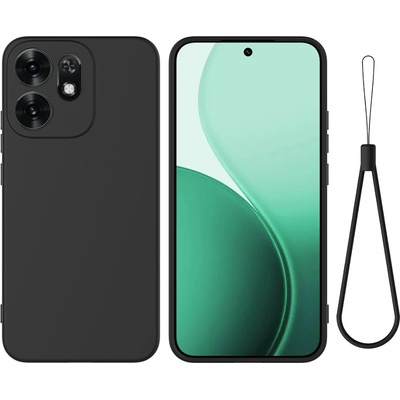 Huawei Силиконов Калъф за Honor X6d 5G - С ремък, Мек TPU, 4 цвята