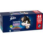 FELIX Felix Fantastic Домашна Селекция мокра храна за котки в аспик 44 x 85 г