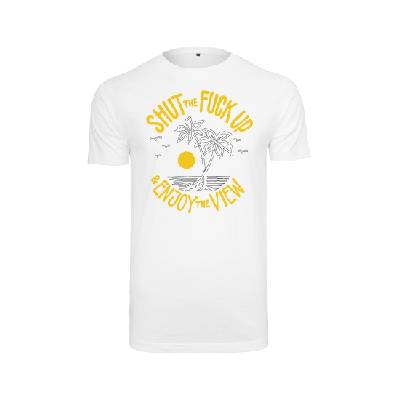 Mister Tee Мъжка тениска в бял цвят Mister Tee Shut the Fuck Up & Enjoy The ViewUB-MT2806-00220 - Бял, размер XS