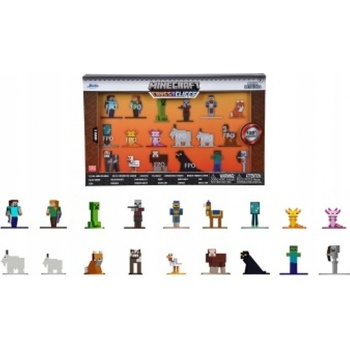 Jada Toys Minecraft Kovové sběratelské nano 18 ks