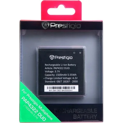 Prestigio PAP4322 DUO Батерия за Prestigio MultiPhone PAP4322 DU