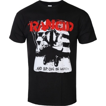 Image 1 of KINGS ROAD Мъжка тениска Rancid - And Out Come The Wolves - Black - KINGS ROAD - 20105204