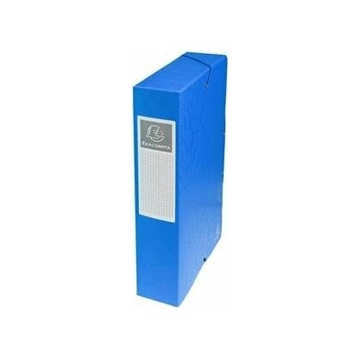 EXACOMPTA Doska s gumičkou A4 60 mm, modrá