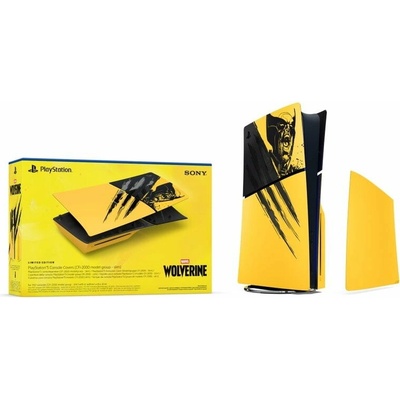 PlayStation 5 Console Cover - Marvels Wolverine: Battle Yellow Limited Edition
