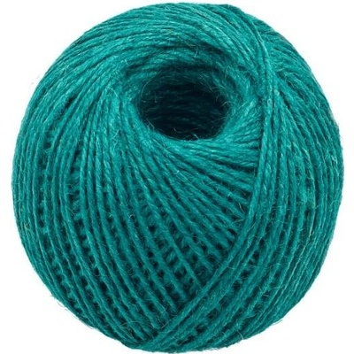 Jutový motouz zelený TEX, klubko 200 g
