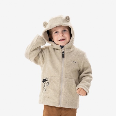 Quechua mikina MH500 béžová