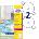 Avery Zweckform CD/DVD Plates Labels, 25 pieces