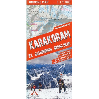 mapa Karakoram 1:175 t. lamino