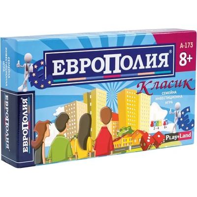 Play Land Детска настолна игра Европолия класик - Playland