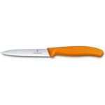 Victorinox Нож за белене Victorinox Swiss Classic, 10 см, назъбено острие, оранжев (6.7736.L9)
