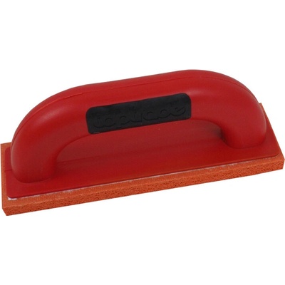TOPTRADE hladítko ABS, huba jemná, špaletové, PROFESSIONAL, 220 x 65 x 12 mm