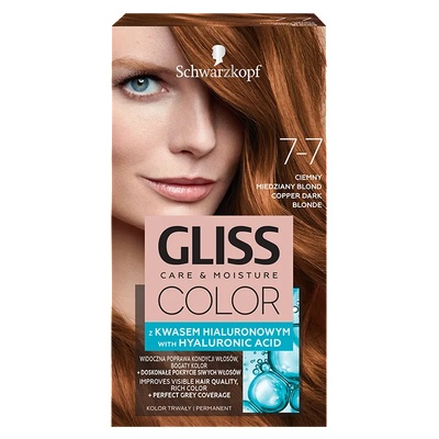 Schwarzkopf Gliss color Боя за коса 7-7 Медено тъмно рус (gc7-7)