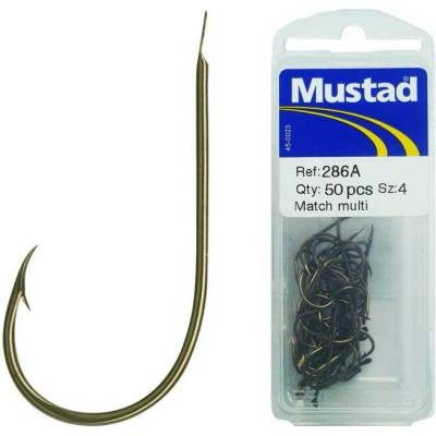 Mustad Háčky Mustad 286A s lopatkou vel.8 50 ks