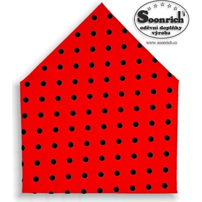 Soonrich šátek bsp074 červená