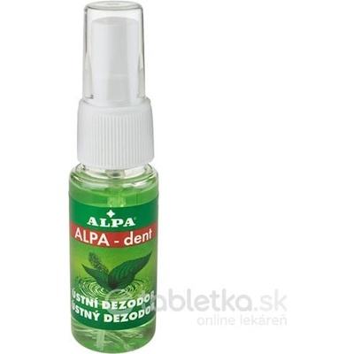 Alpa Dent ústní dezodor s mátou a eukalyptem 30 ml