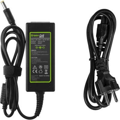 Green Cell Зарядно за лаптопи Acer, 45W / 19V / 2, 37A / 5, 5mm x 1, 7mm (ZZ/ACE19237)