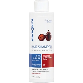 Macrovita Shampoo for colored & damaged hair Šampón na farbené a zničené vlasy 200 ml