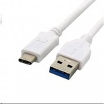 C-TECH Cable USB C-Tech USB-A - USB-C 1 m White (CB-USB3C-10W)