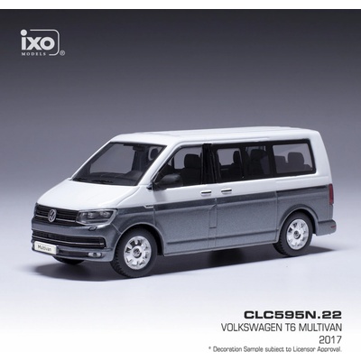 Volkswagen Multivan T6 2017 Bílá IXO 1:43