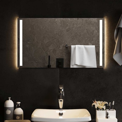 vidaXL LED огледало за баня, 70x40 см (151745)