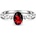 Silenti Jewelry Сребърен пръстен "Мечтание" - Цитрин , 6 - 52мм (16.6мм диам. )