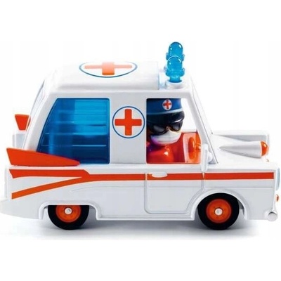 Djeco: Autíčko CRAZY MOTORS HURRY AMBULANCE 5468