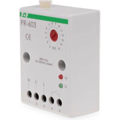 PR-603 - Prioritné relé s kanálom pre prúdový vodič, 230V, 2-15A