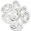 VÝREZ VEĽKONOČ.VAJÍČKO BIELE 3CM S/40