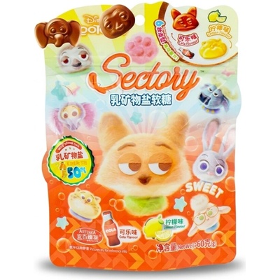 Baiwei & Disney Zootopia Cola & Lime Gummy 60g CHN