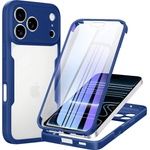 Techsuit Калъф Techsuit - ColorVerse 360 Series + Screen Protector - iPhone 18 Pro / iPhone 17 Pro - Син (KF2366135)