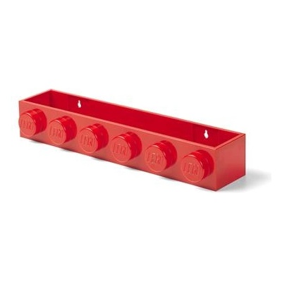 LEGO Стенен рафт, LEGO "Brick 6", червен 41121730 (41121730)
