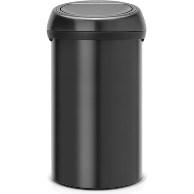 Brabantia Кош за смет Brabantia Touch Bin 60L, Matt Black (647252)