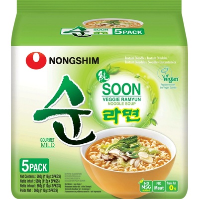 Nong Shim Soon Veggie Ramyun 112 g
