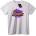 NOONEBRAND Тениска Графити Градски Sixt - S, White